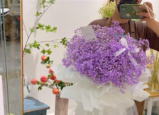 紫色满天星的花语与寓意（传递浪漫与祝福的紫色满天星花朵）