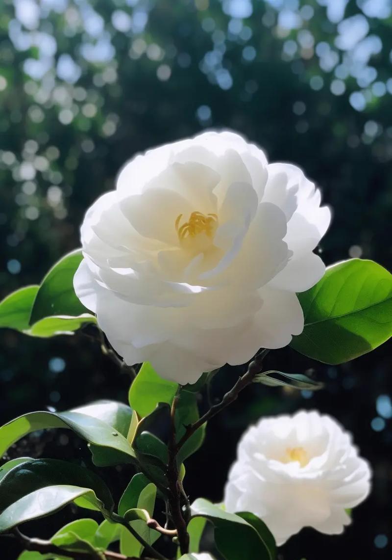 白色山茶花的花语有何独特之处？