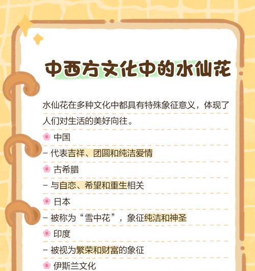 水仙花的花语是什么？水仙花更爱自己有何含义？