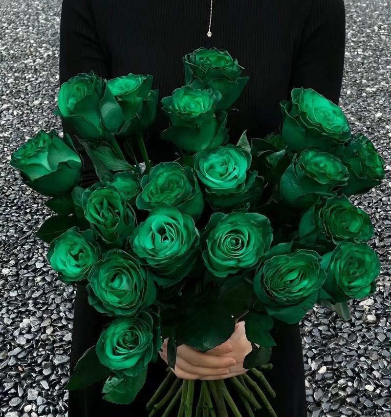 圣诞绿玫瑰花语有何特别之处？送绿玫瑰代表什么？