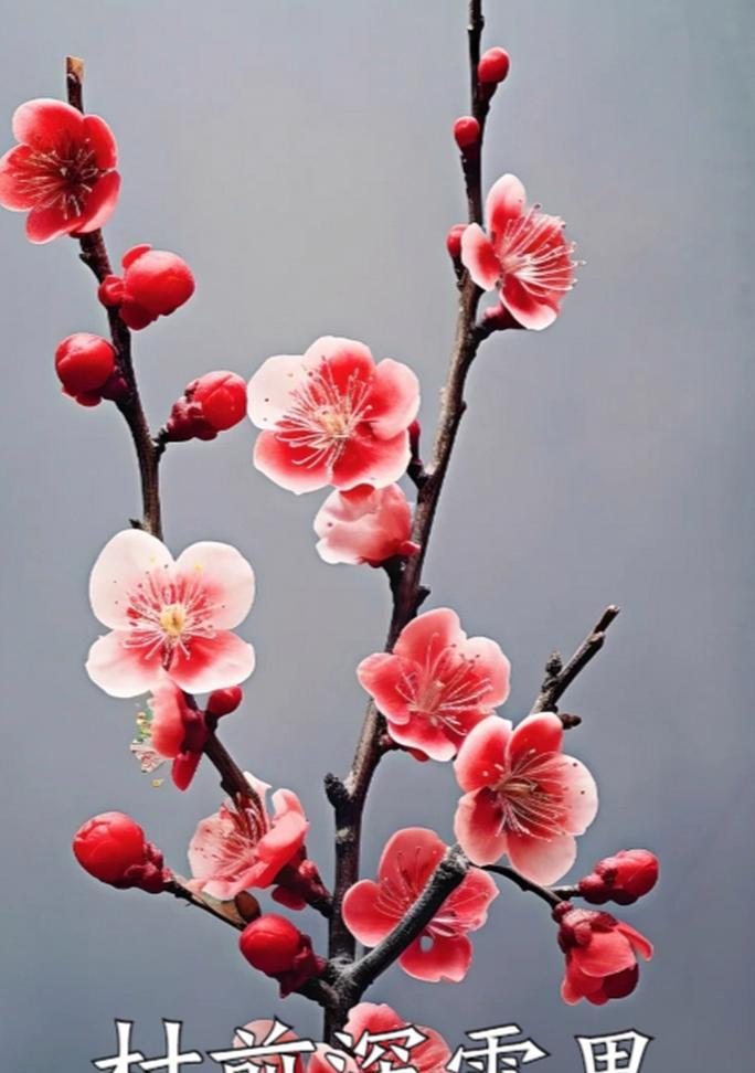 梅花的花语及其象征意义是什么？