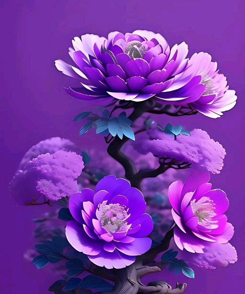 紫色牡丹花象征什么？紫色牡丹花的花语是什么？