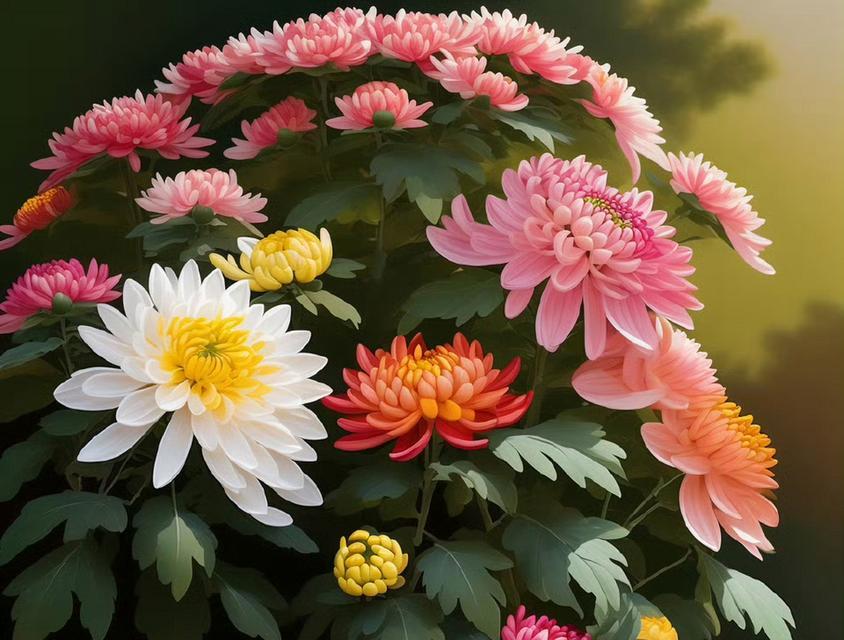 菊花像什么花？菊花的品种和特点是什么？