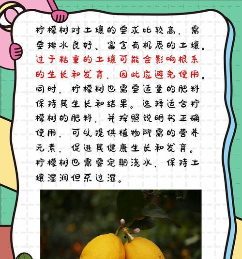 柠檬树的种植方法有哪些？