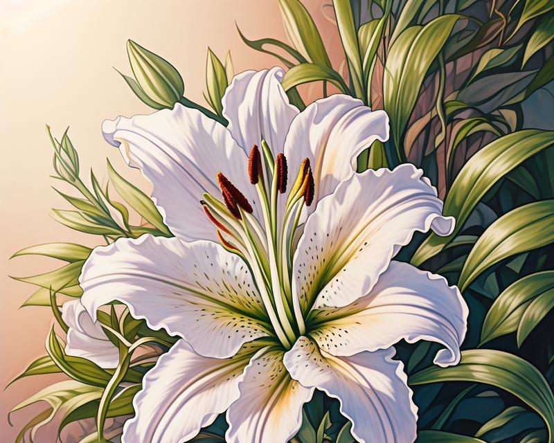 象征高雅纯洁的百合花有哪些品种？它们的花语是什么？