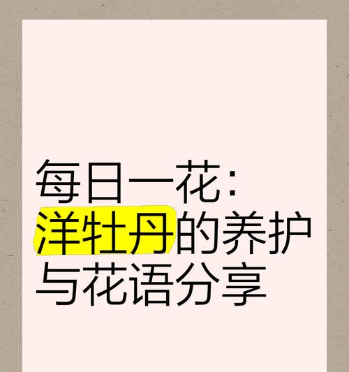 牡丹花的象征意义是什么？它的花语有哪些含义？