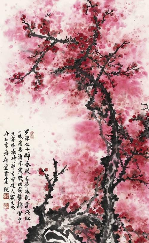 梅花（梅花盛放，祝福无限）