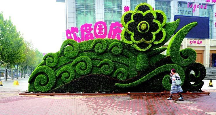 绿色辣椒摆花有何寓意？怎样用绿色辣椒装饰花坛？