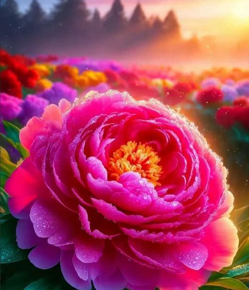 哪种花象征着富贵和吉祥？它的寓意是什么？