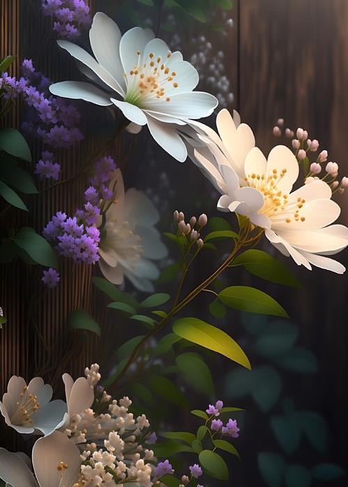 桔梗花不同颜色分别象征什么？