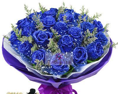 两朵蓝色花意味着什么？蓝色花的寓意是什么？