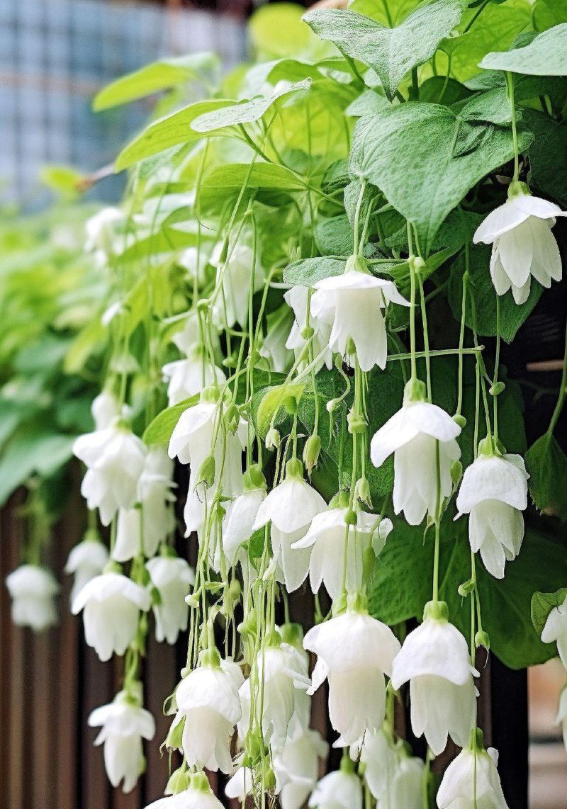 白色吊坠花的寓意是什么？