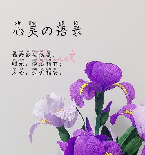 揭秘鸢尾花的花语和象征意义（用花语解读鸢尾花的神秘世界）